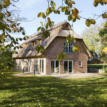 Entzueckende Reetdachkate Am Feldrand Mit Kamin